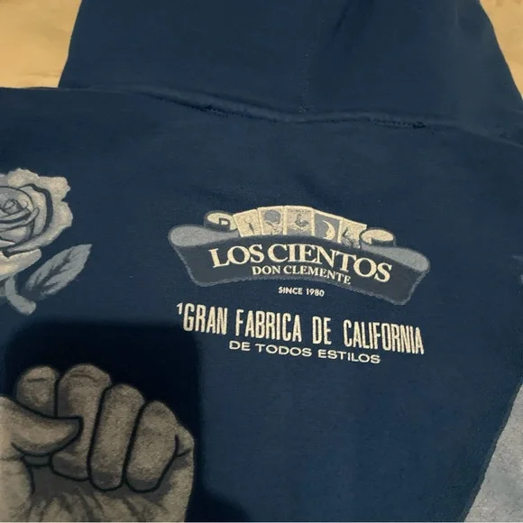 The Hundreds X Loteria Don Clemente Los Cientos Collab Hoodie SZ S (RARE)
